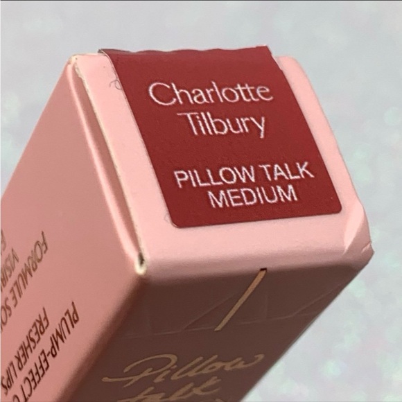 Charlotte Tilbury Pillow Talk Medium Lip Gloss BNIB - Picture 3 of 3